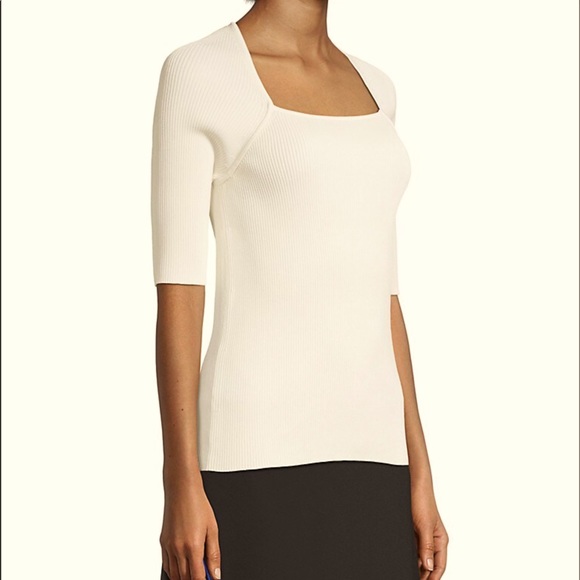 Boss by Hugo Boss Finula Elbow Sleeve Knit Top - Picture 2 of 11